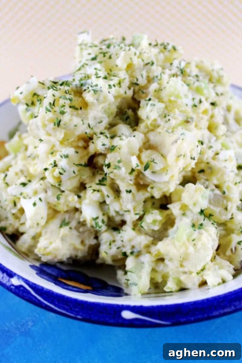 How to make creamy old fashioned potato salad step-by-step