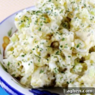 Creamy Old Fashioned Potato Salad Recipe Image