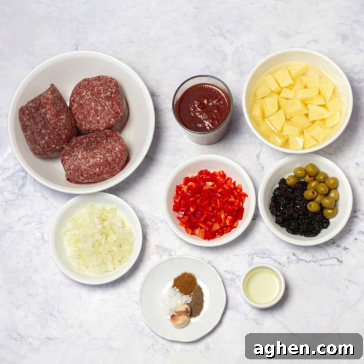 Cuban Picadillo Ingredients
