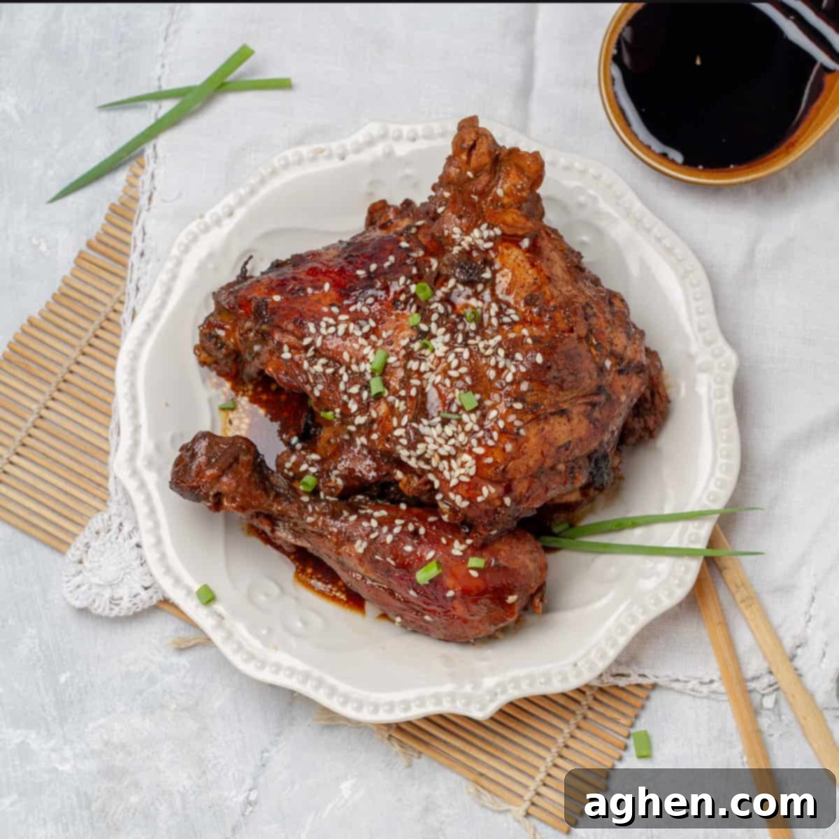 Experience the Authentic Filipino Chicken Adobo 7 Filipino Chicken Adobo served in a dish
