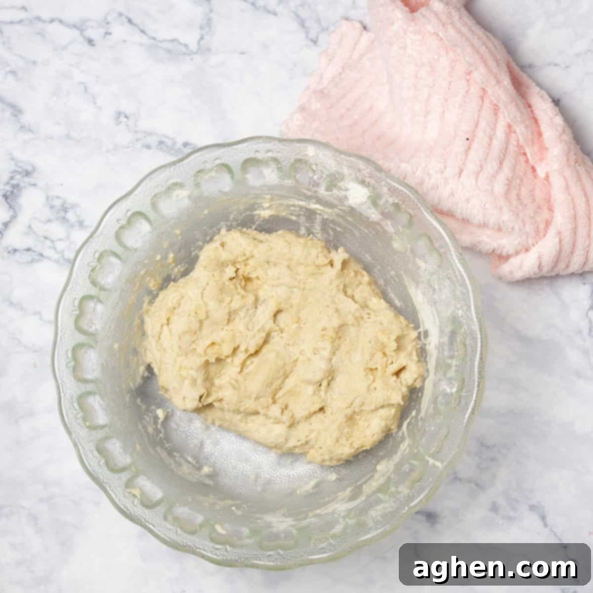 Warm Up Cold Nights with a Hearty Beef Pie 5 The yeast mixture and butter/flour mixture are combined in a large bowl, then kneaded, covered, and left to rise.
