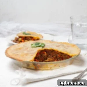 Warm Up Cold Nights with a Hearty Beef Pie 10 Hearty beef pie with flaky crust.