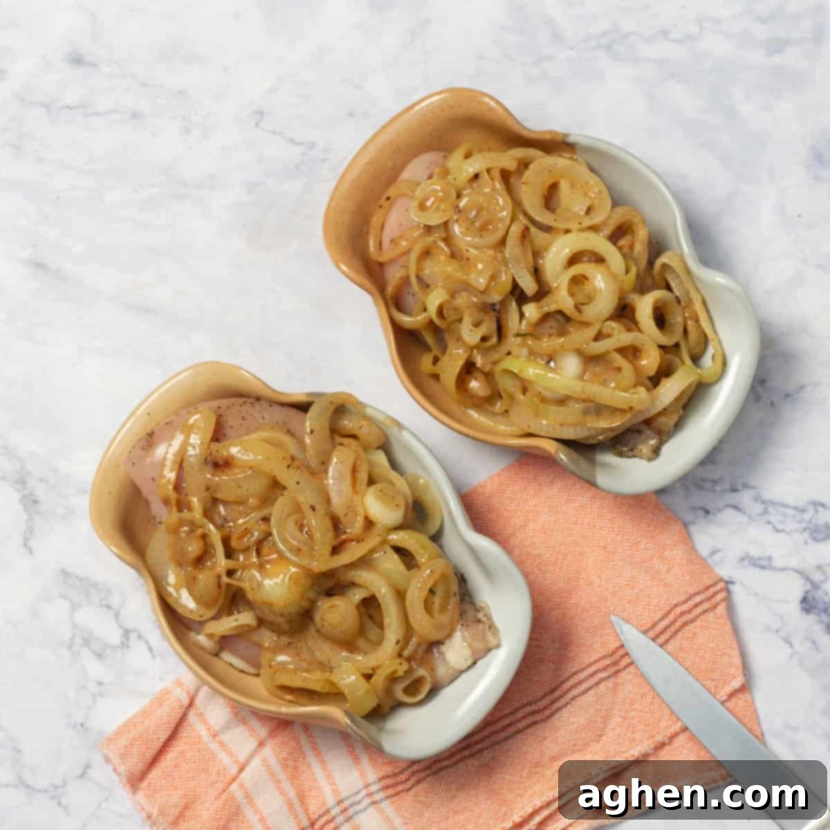 seasoned chicken supremes in casseroles