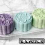 Learn how to make gorgeous homemade bath bombs easily using a moon cake press. The finished products are beautiful and would make lovely gifts.