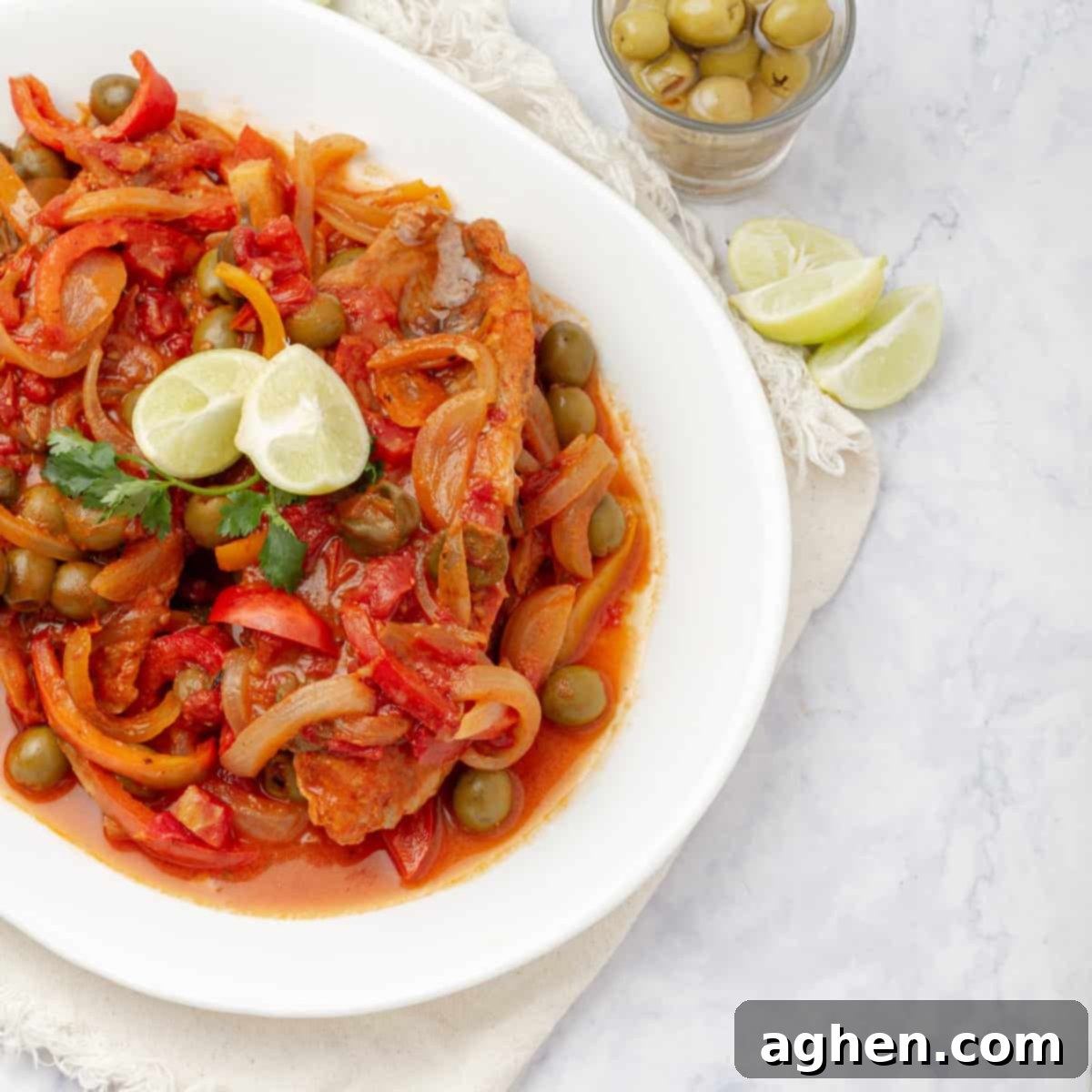 Veracruz-Style Fish platted