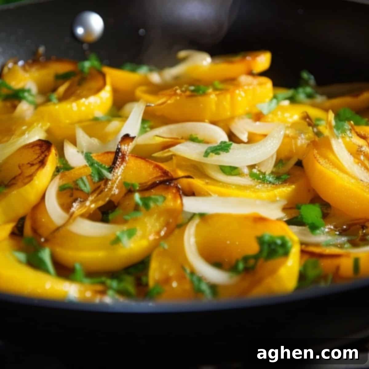 sauteeing squash for casserole