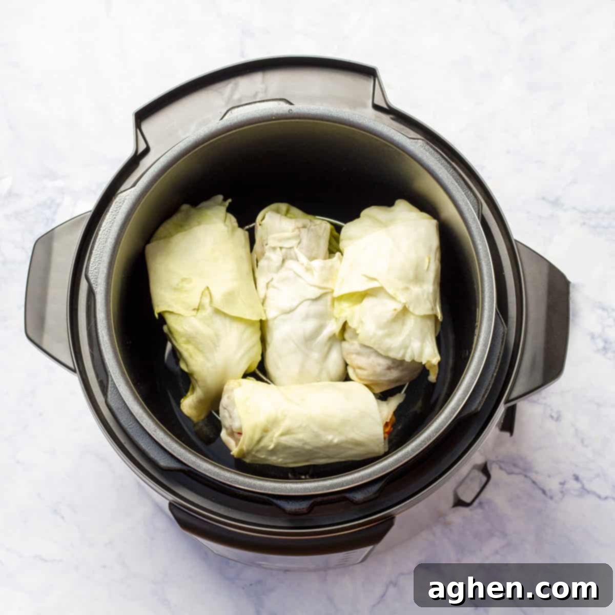 Foolproof Instant Pot Cabbage Rolls 7 Cook the cabbage rolls