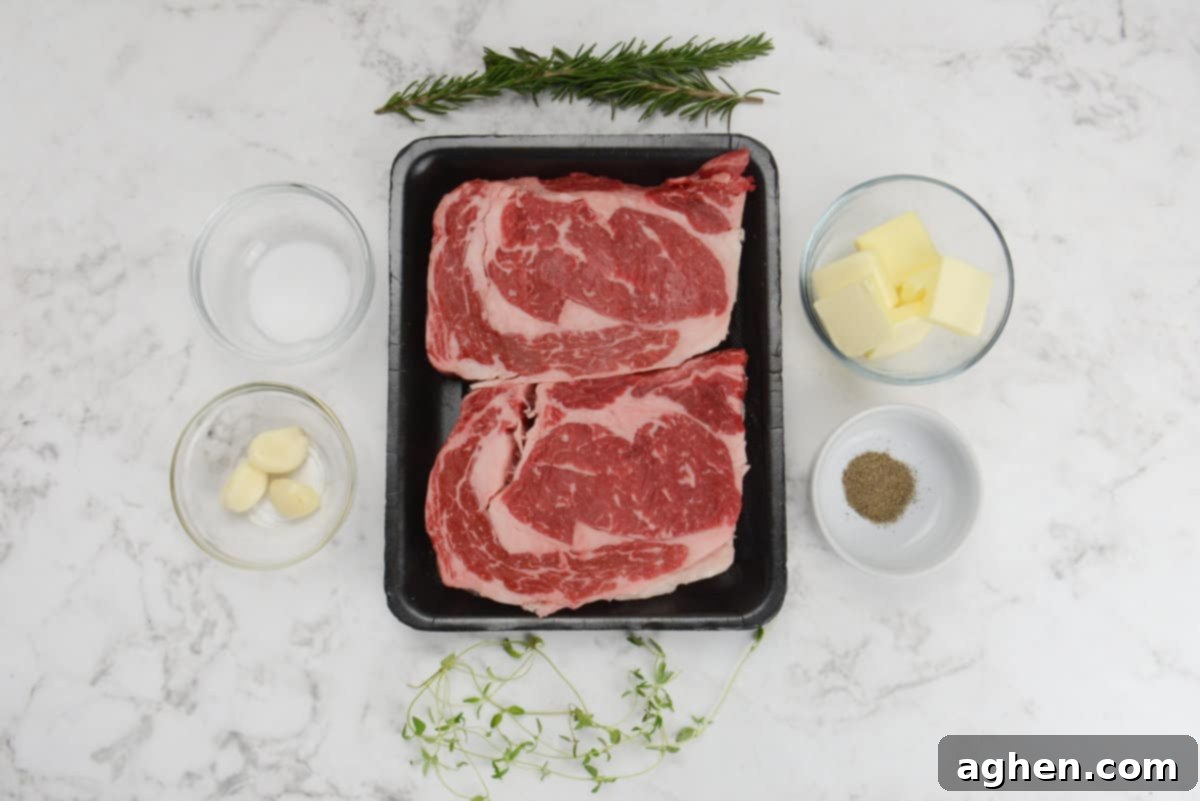 Mastering Steak on the Blackstone Griddle 3 blackstone ribeye steak ingredients