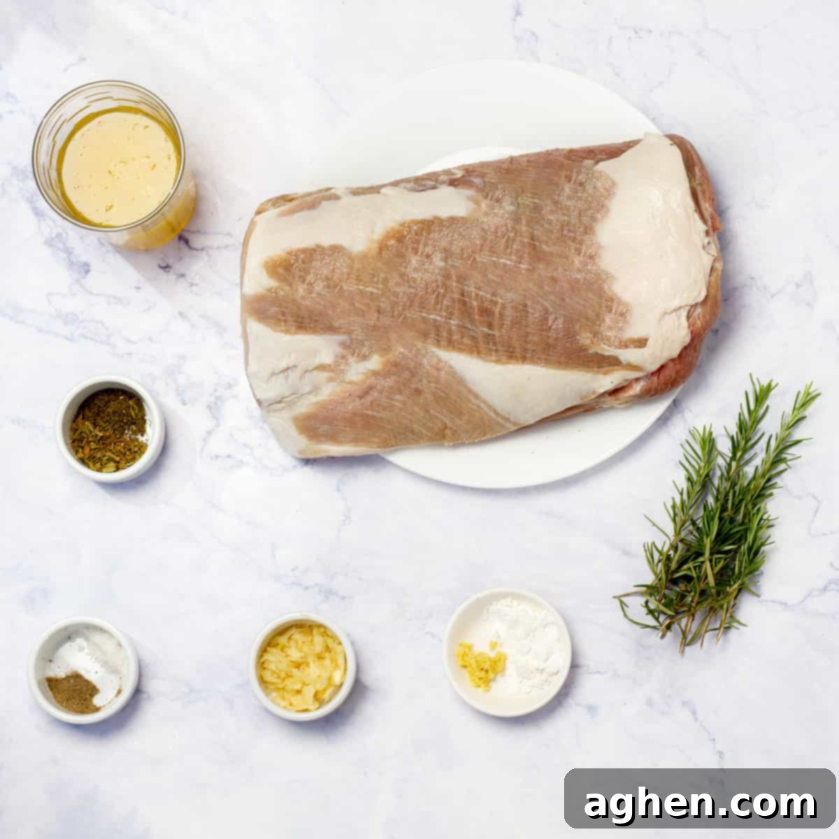Orange Glazed Pork Loin Ingredients