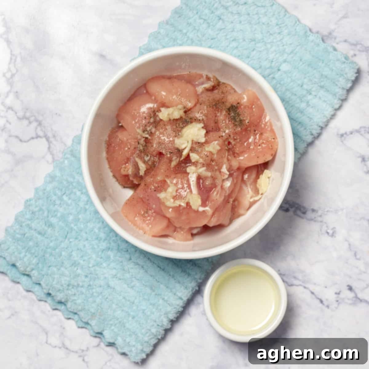 Cozy Instant Pot Chicken Soup: Easy Comfort Food Made Fast 4 Marinated Chicken cubes
