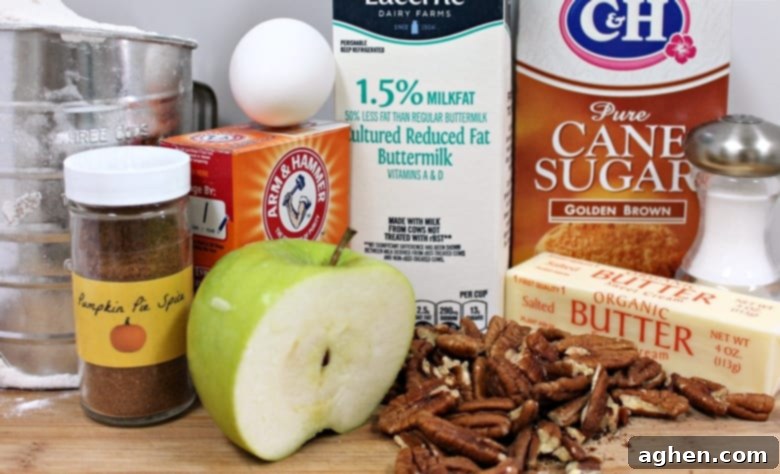 Soft Apple Cookie Ingredients