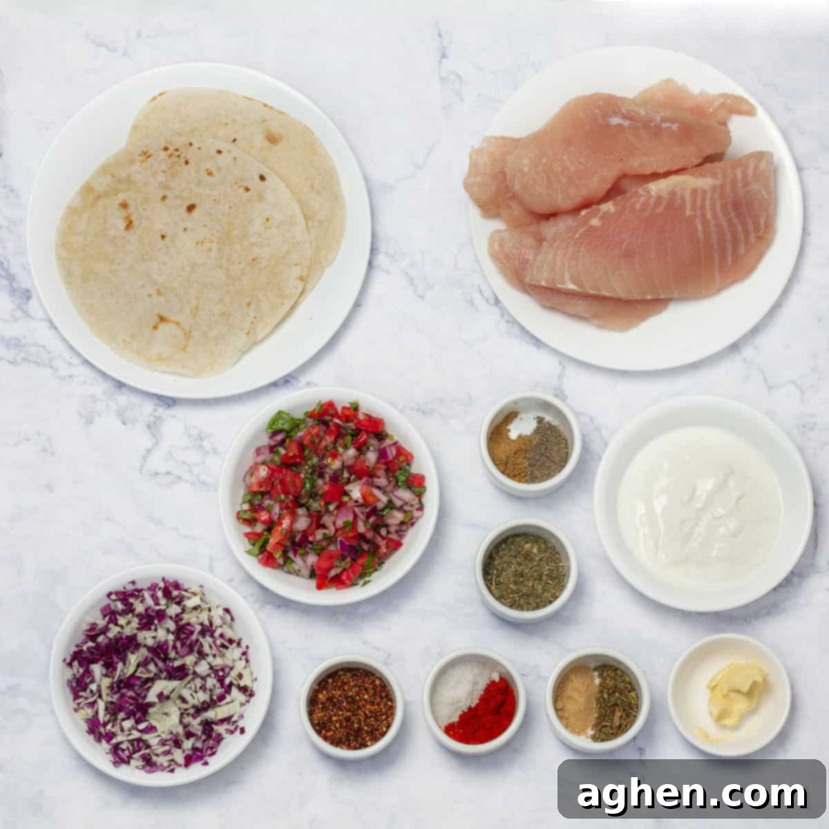 Blackened Tacos Fish Ingredients