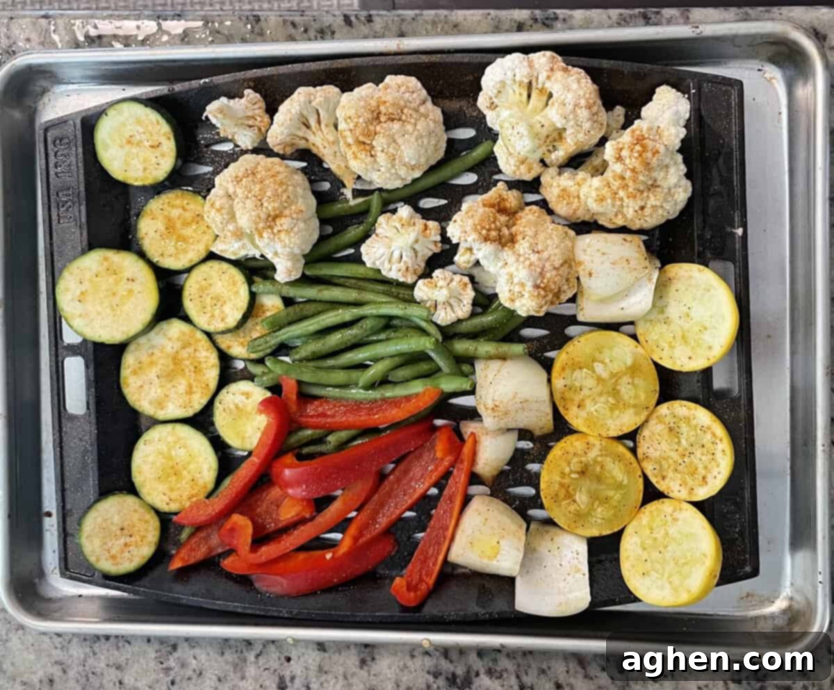 20 Sizzling Tips for Winter Grilling 4 vegetables seasoned for the barbecue
