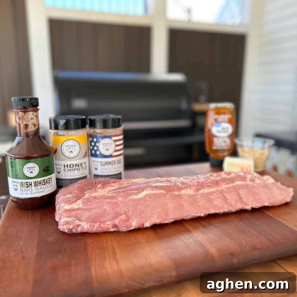 Ingredients for Traeger 2-2-1 Ribs