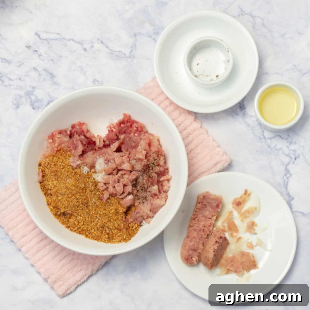 Italian Wedding Soup Ingredients in a large bowl