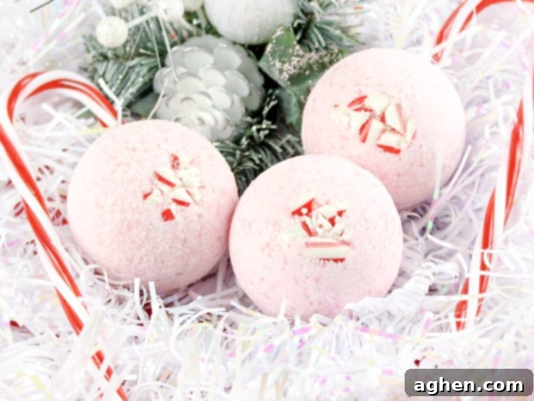 Treat yourself to a soothing and relaxing bath this holiday season with these easy and affordable homemade peppermint bath bombs. They also make a great DIY Christmas gift idea!