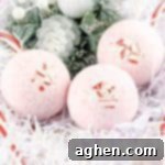 Treat yourself to a soothing and relaxing bath this holiday season with these easy and affordable homemade peppermint bath bombs. They also make a great DIY Christmas gift idea!