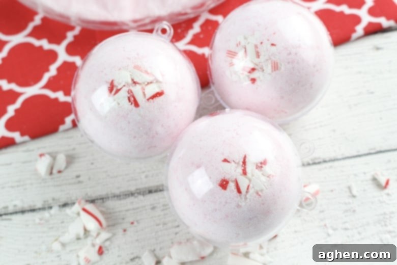 How to make peppermint bath bombs