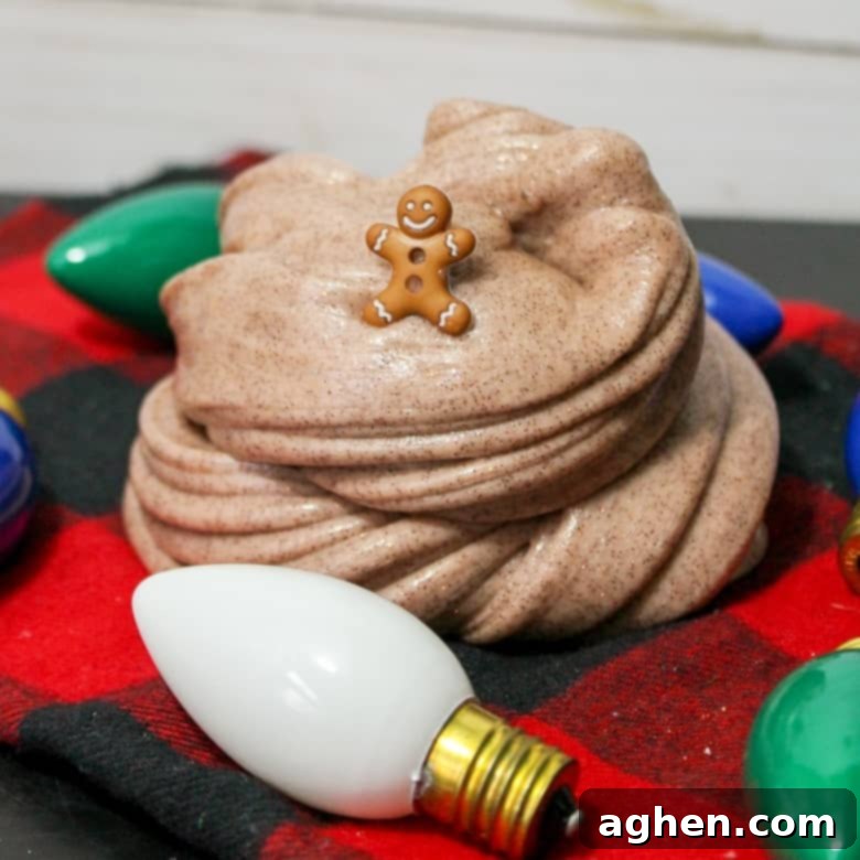How to Make Gingerbread Slime