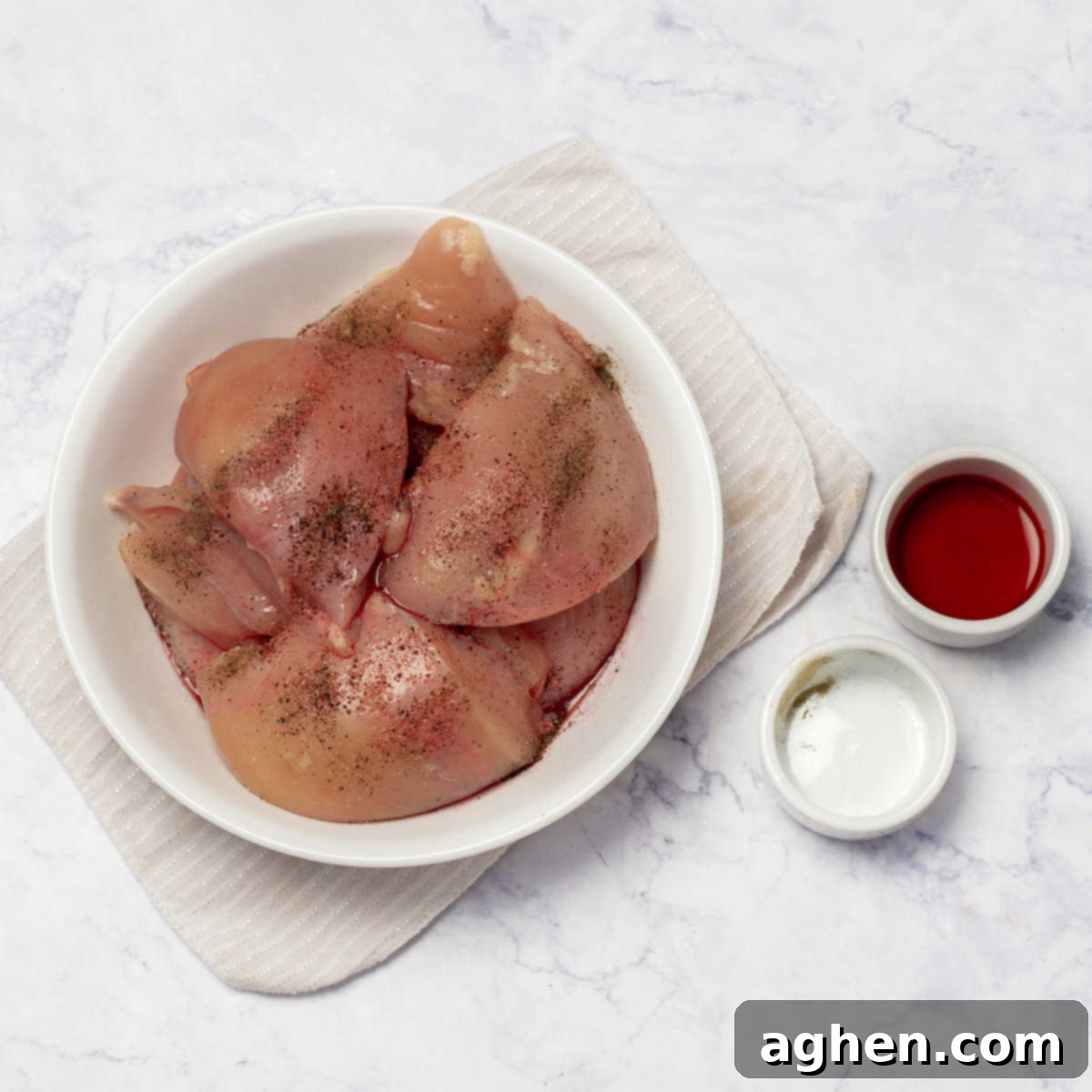 marinated chicken breasts