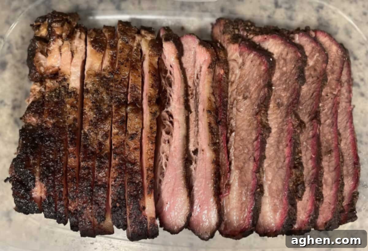 Aaron Franklin's Brisket: Can My Big Green Egg Handle It? 2 A perfectly trimmed raw brisket ready for seasoning