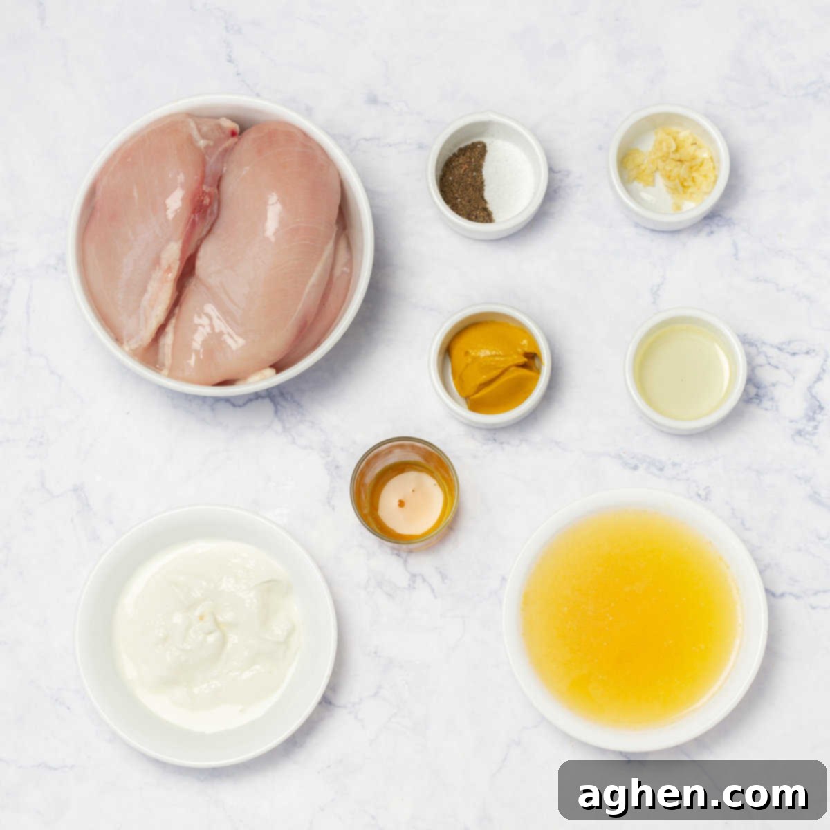 Instant Pot Honey Mustard Garlic Chicken: A Weight Watchers Game Changer 3 Instant Pot Honey Mustard Garlic Chicken Ingredients