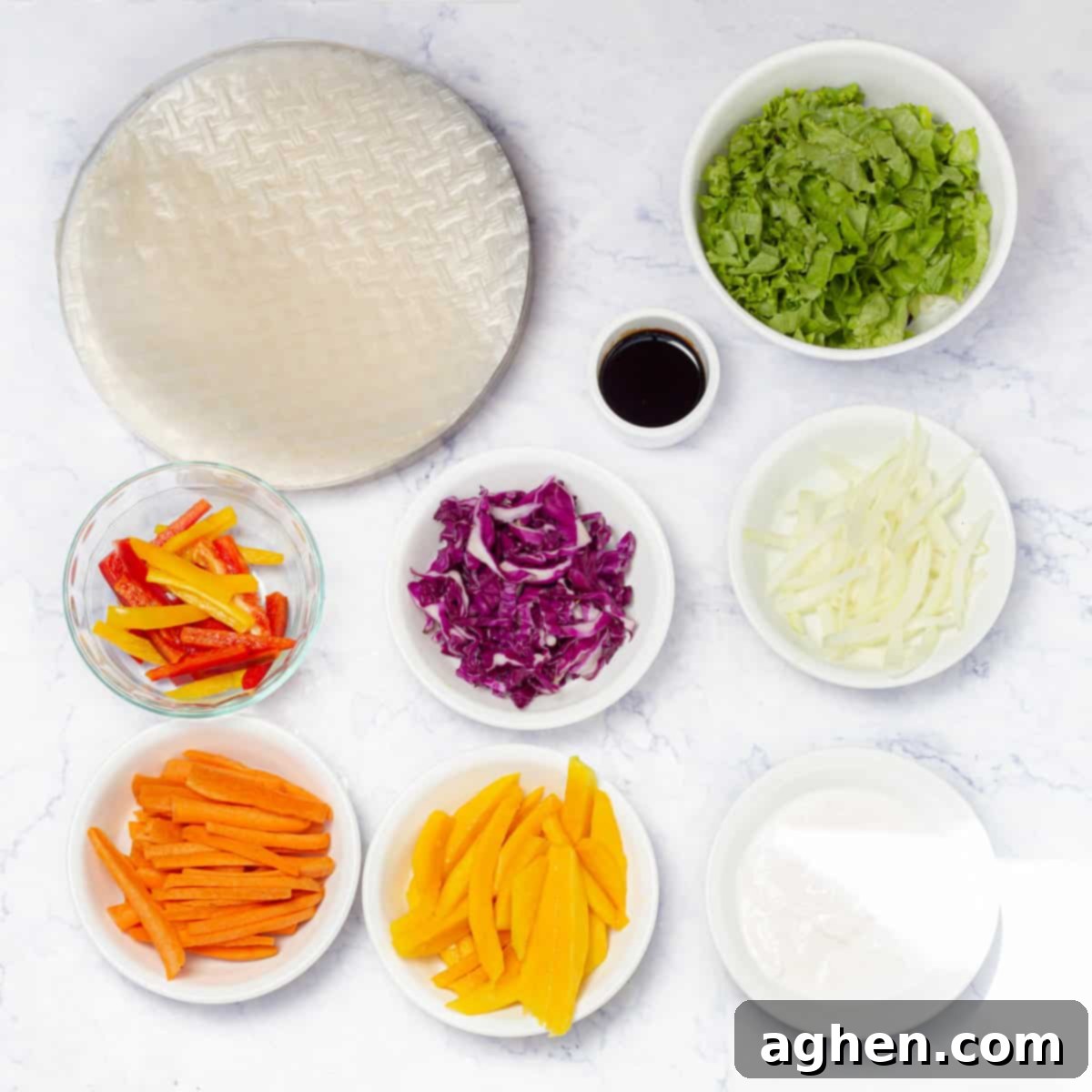 Healthy Weight Watchers Vietnamese Spring Rolls 3 Spring Rolls Ingredients
