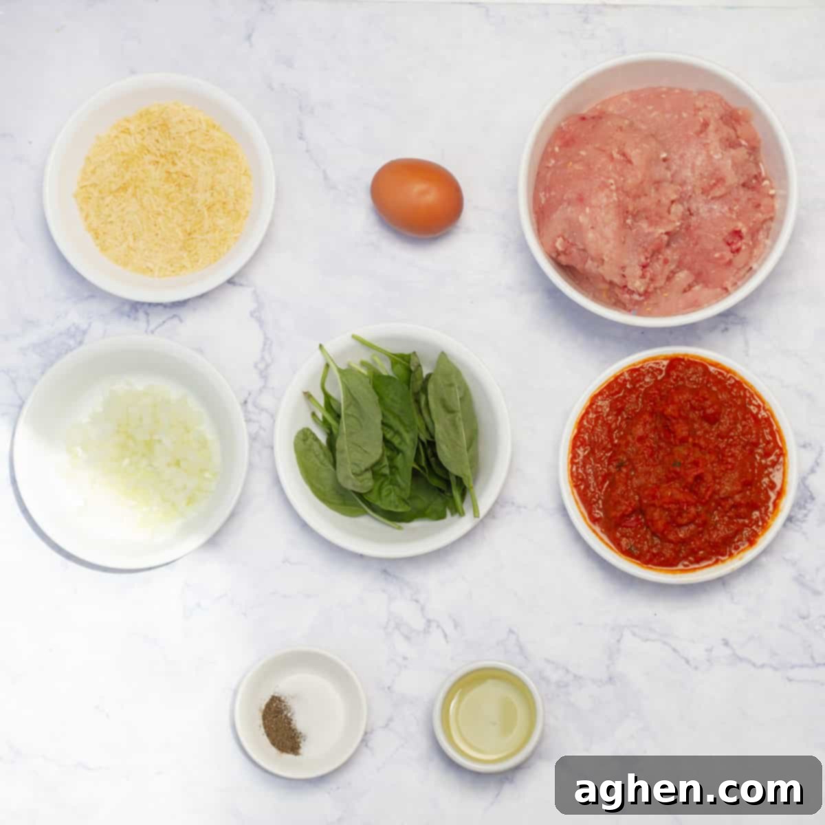 Whip Up Weight Watchers Chicken Meatballs in Just 30 Minutes 3 Pesto Chicken Meatballs Ingredients