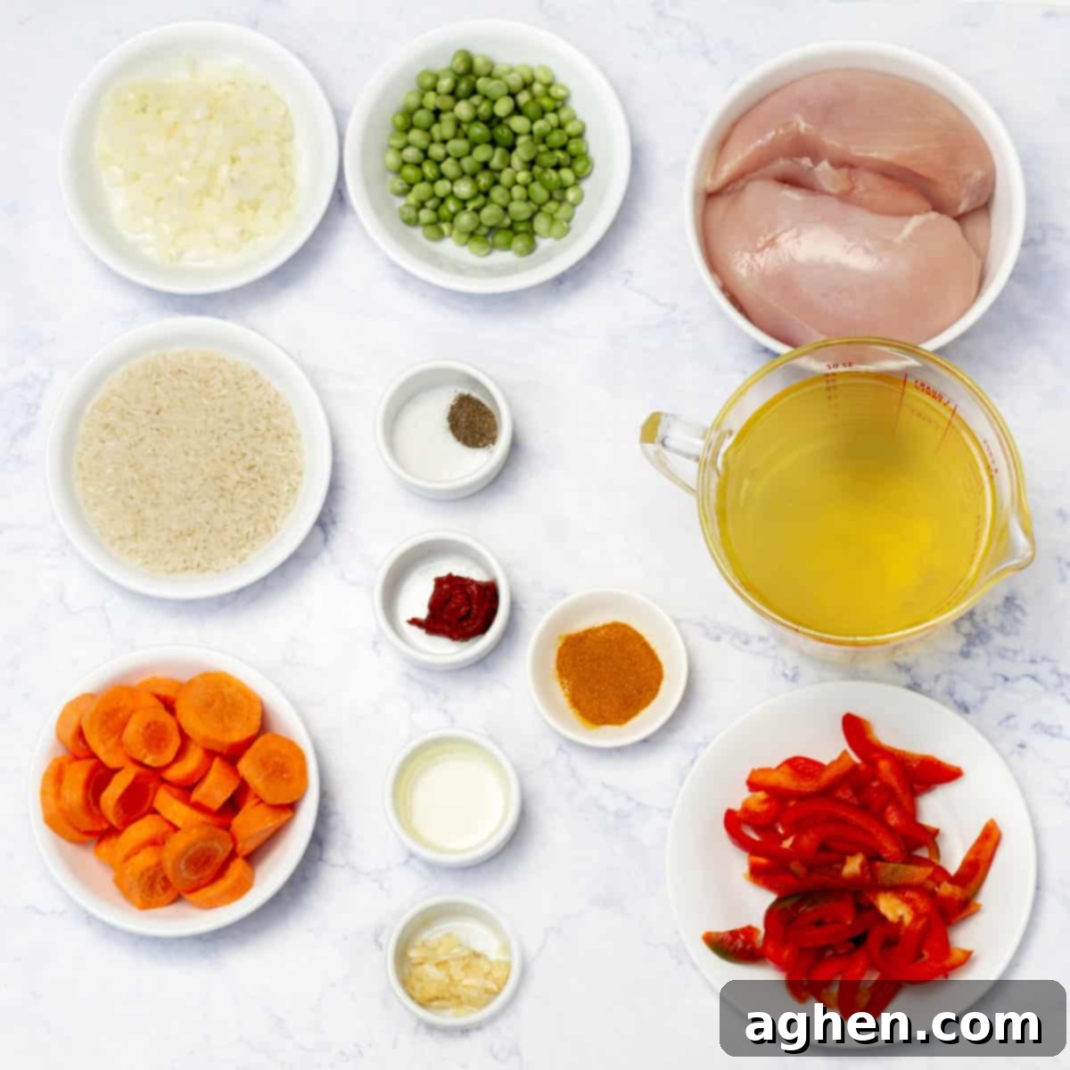 Easy Instant Pot Cuban Arroz Con Pollo 3 Cuban Rice Ingredients