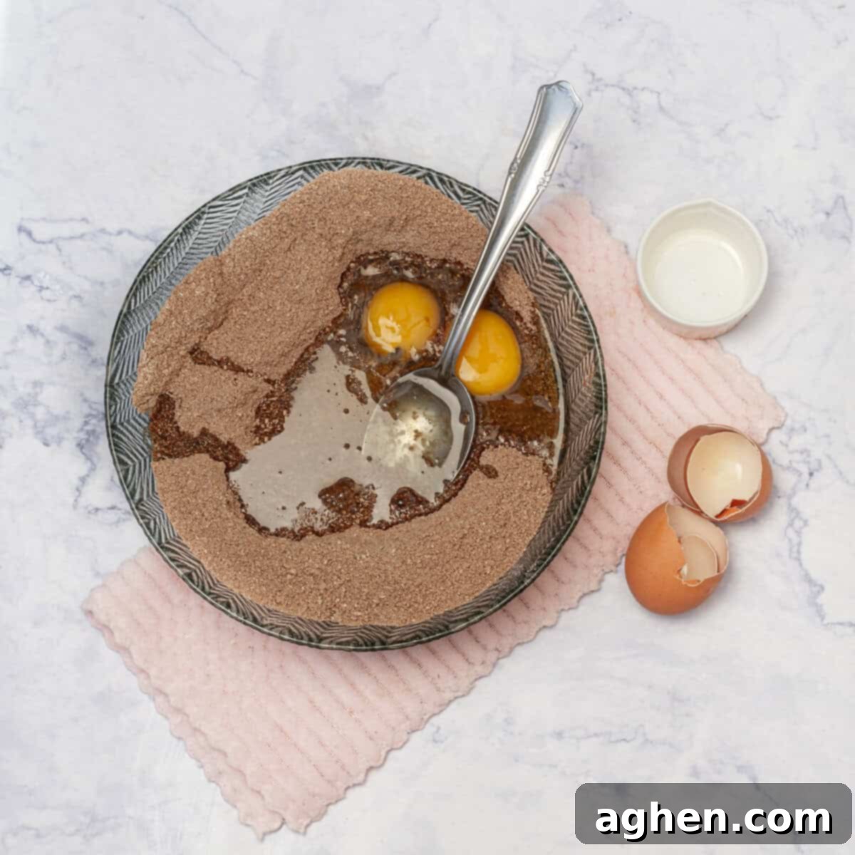 Irresistible Gluten-Free Chocolate Treats 5 eggs, oil, and water added to Chocolate Cookies dry ingredients