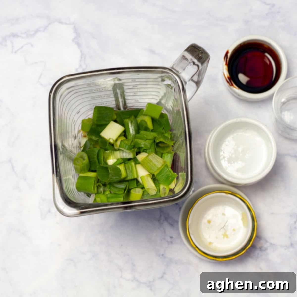 Prepare the Marinade of Jerk Chicken in a blender for a smooth paste