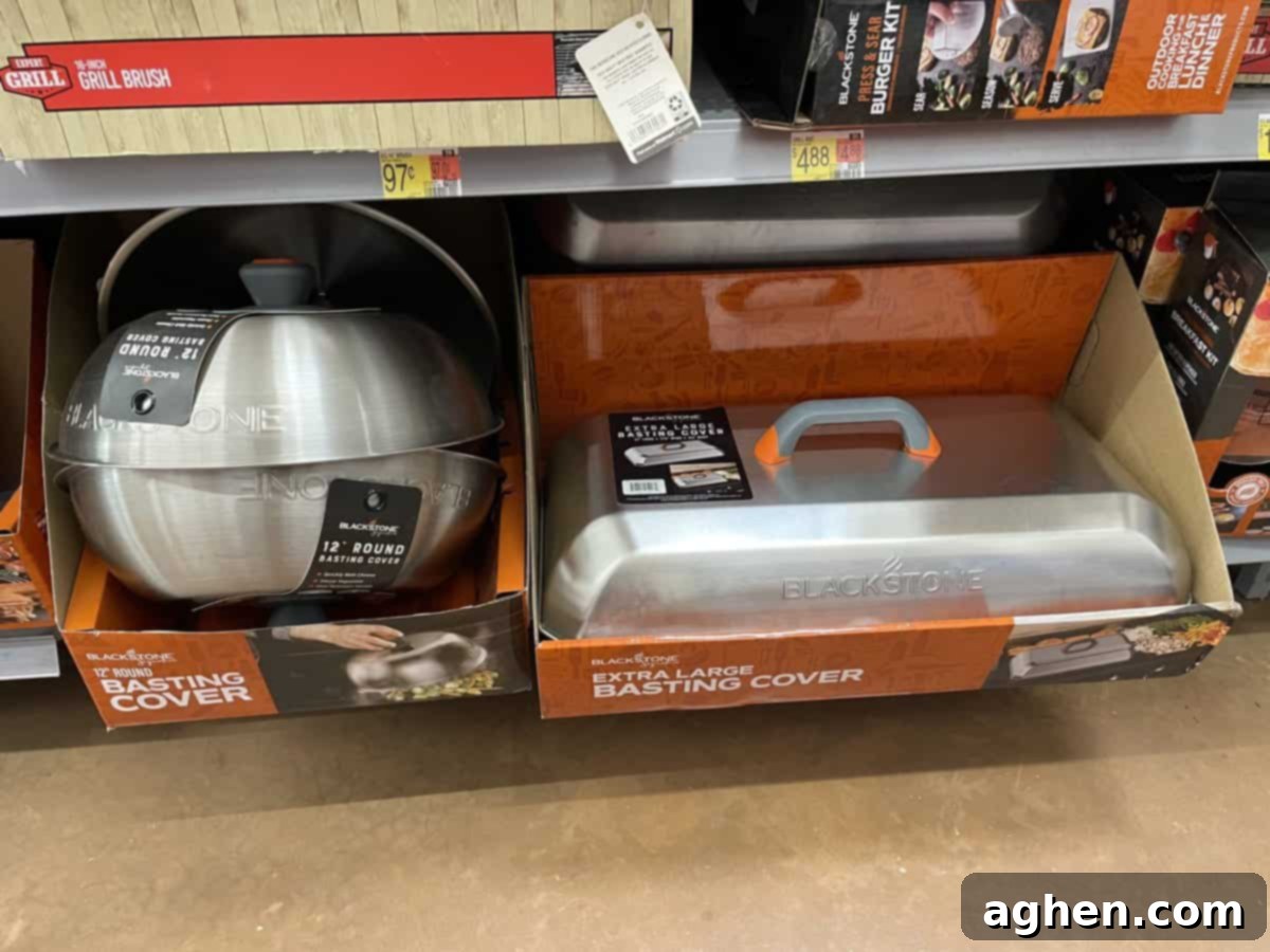 15 Blackstone Griddle Accessories to Elevate Your Outdoor Cooking 11 blacktsone basting domes on display