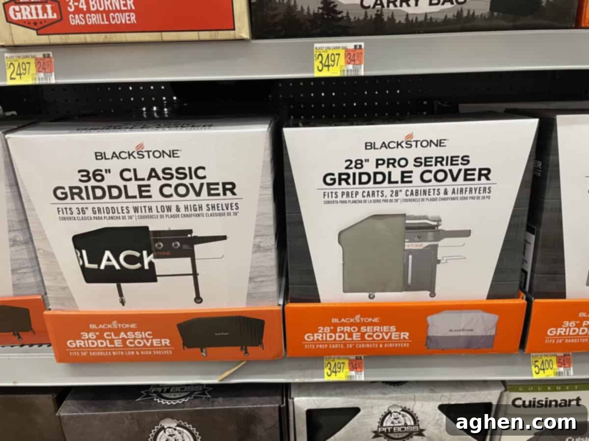 15 Blackstone Griddle Accessories to Elevate Your Outdoor Cooking 13 blackstone griddle cover on display