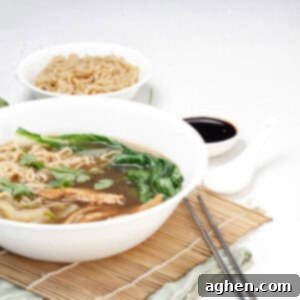Light & Flavorful Asian Chicken Soup A Modern Take 9 Bowl of Asian Chicken Soup