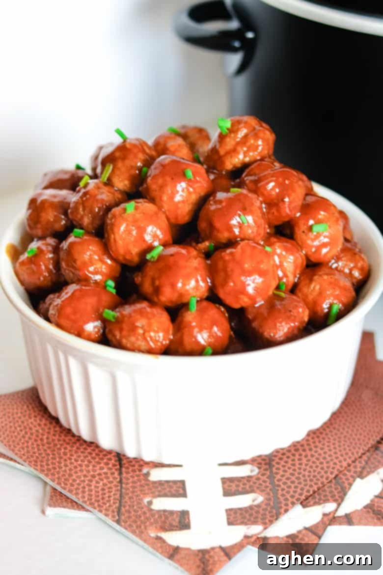 Crockpot Coca-Cola Meatballs