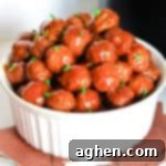 Crockpot Coca-Cola Meatballs