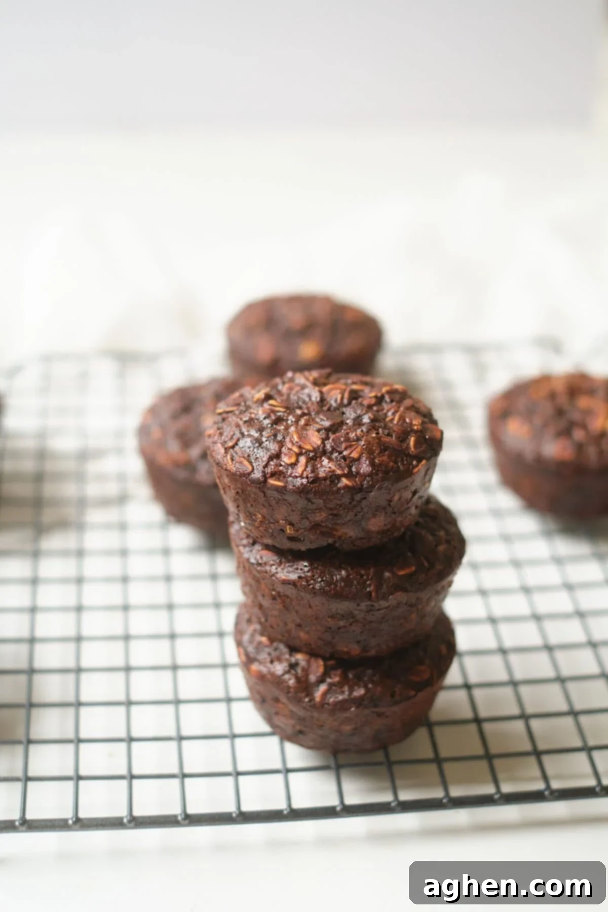 Delicious Double Chocolate Espresso Mini Muffins, easy to make and adaptable