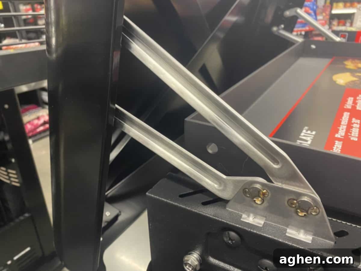 I've Owned Weber Grills Since 1998, And This New One Is A Hard Pass 3 weber griddle lid hinge up close