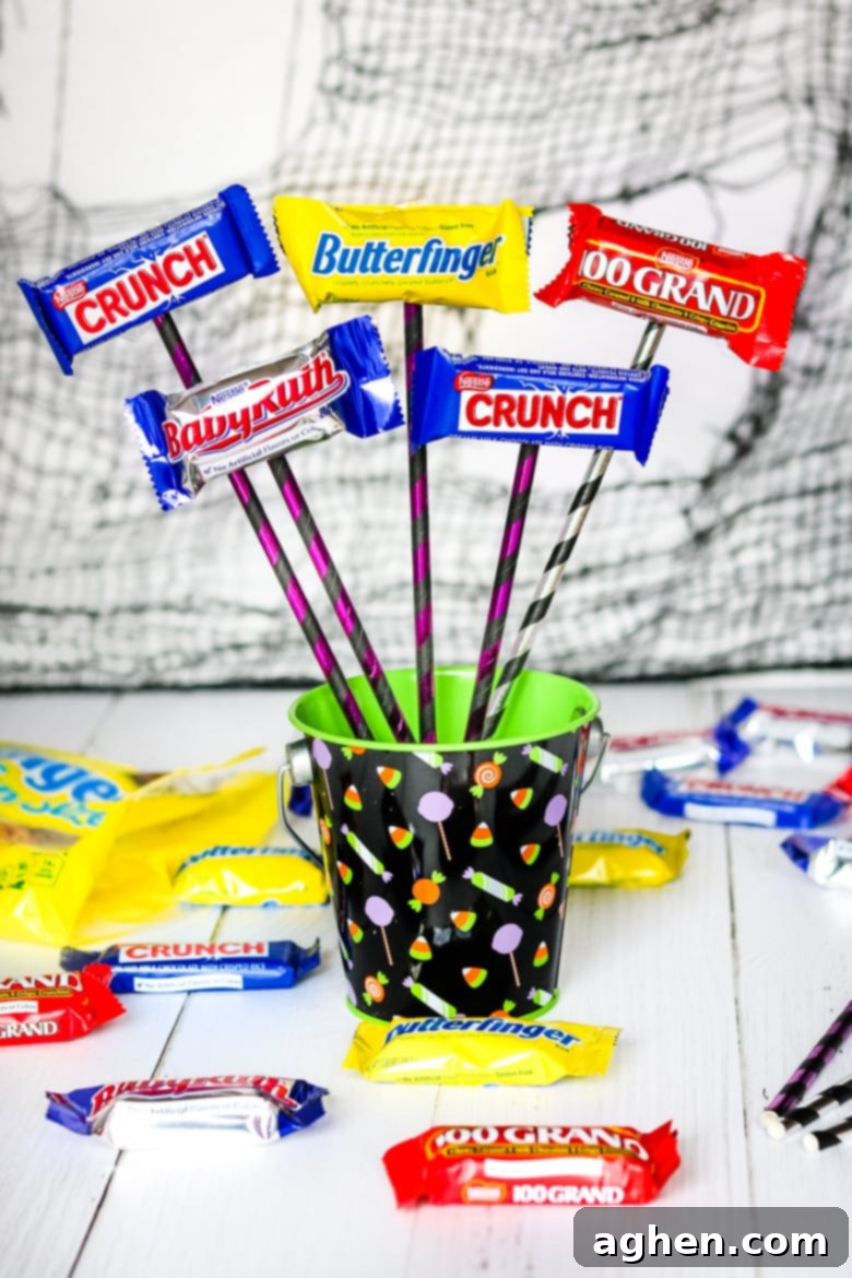How to Make a Candy Bouquet