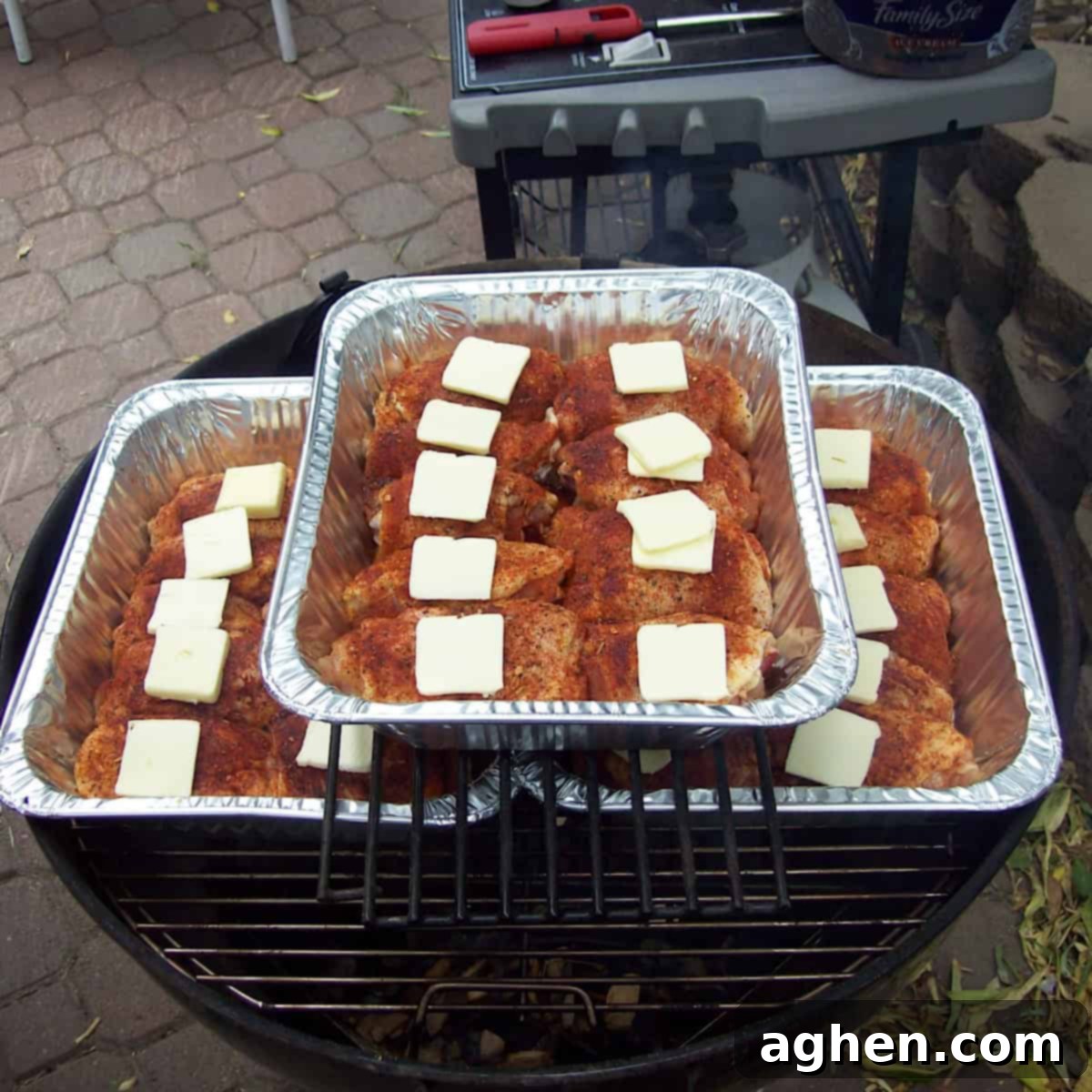 smoked chicken