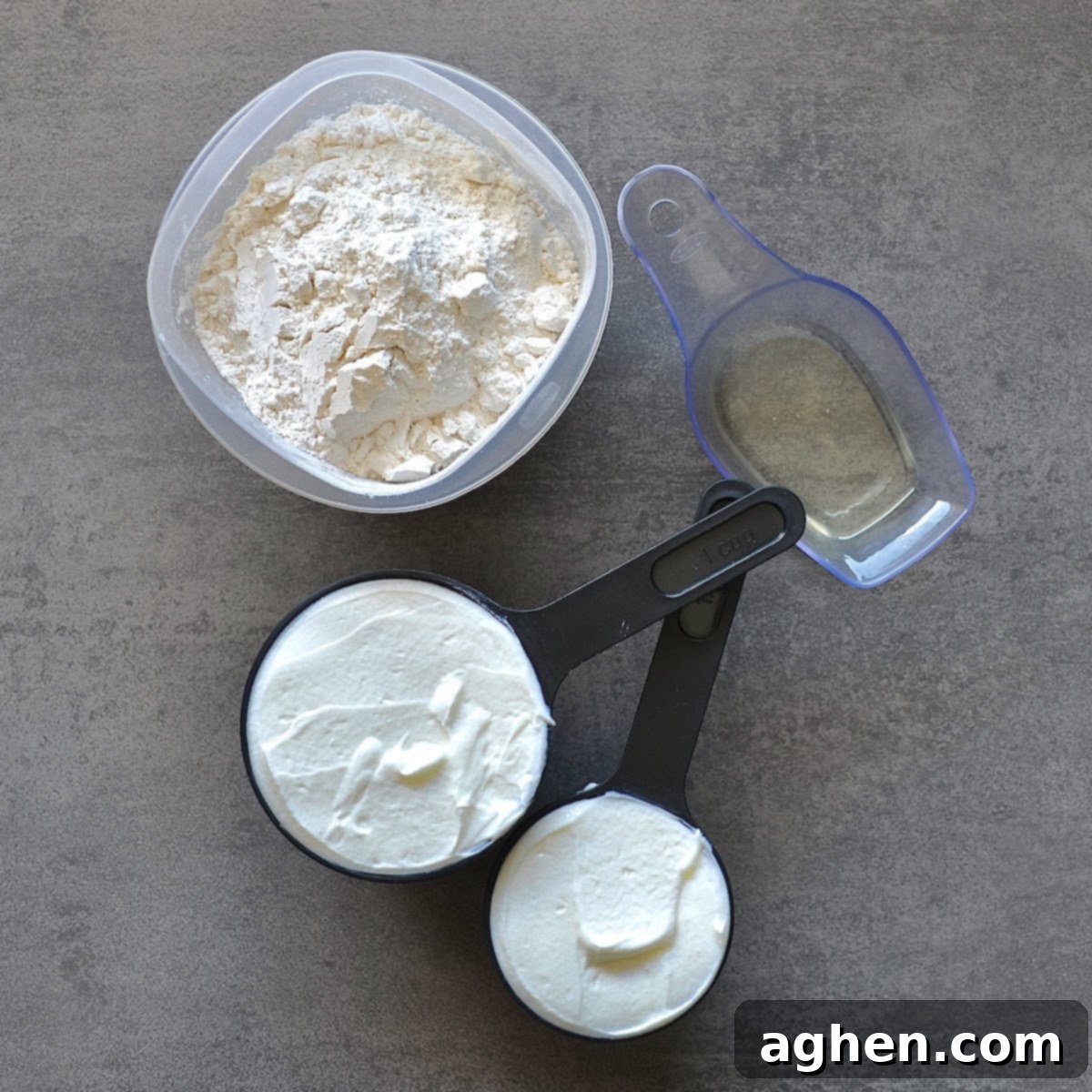 Ingredients needed for pie crust