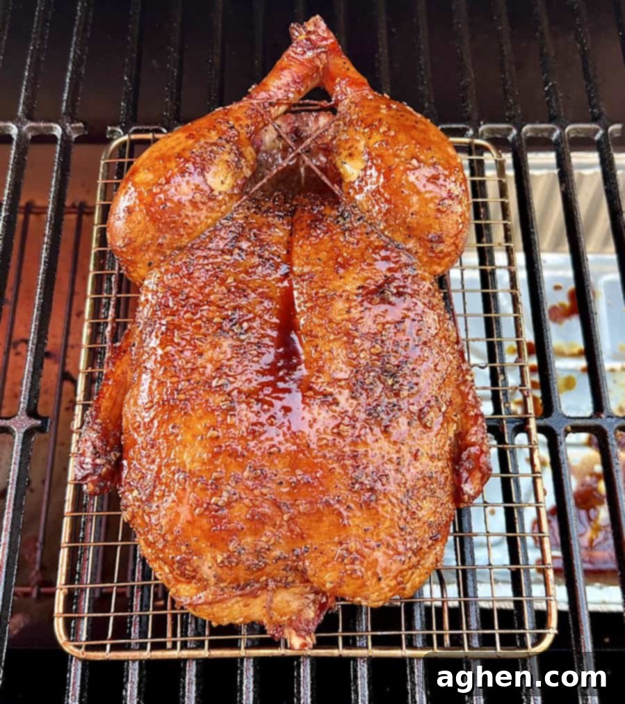 Smoked Duck: So Easy, So Good 6 smoked duck coming out of the smoker