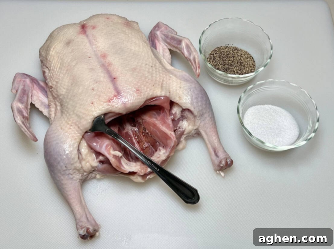 Smoked Duck: So Easy, So Good 8 preparing raw duck on cutting board