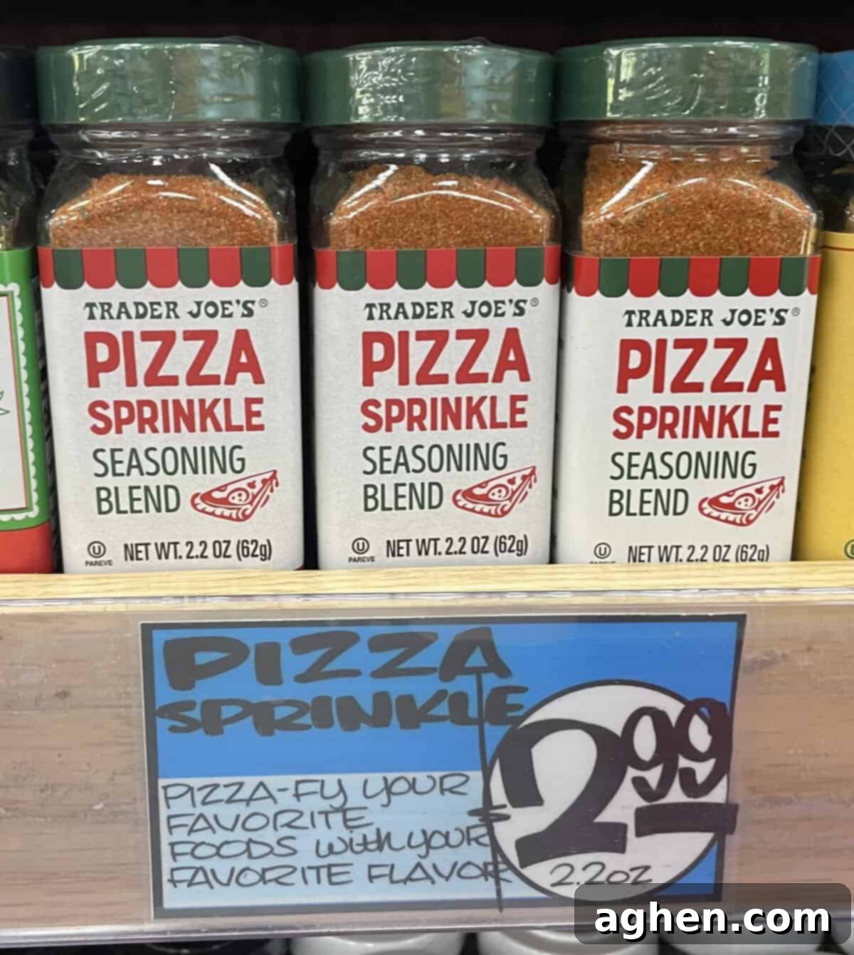 Before The Flame: Essential Seasonings For Your Big Green Egg 18 Trader Joe's Green & Red Hatch Chile Flakes jar