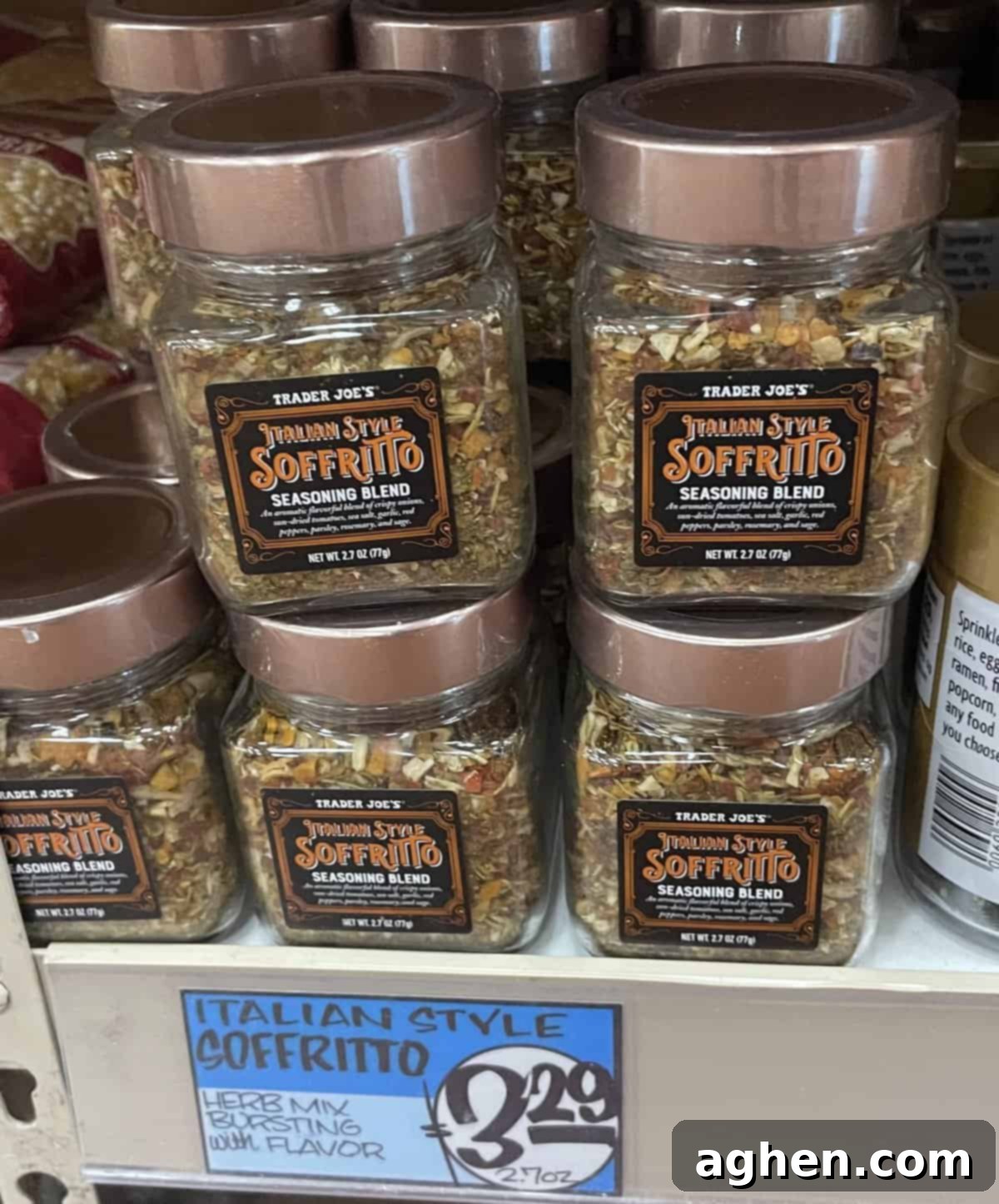 Before The Flame: Essential Seasonings For Your Big Green Egg 19 Trader Joe's Pizza Sprinkle Seasoning Blend jar