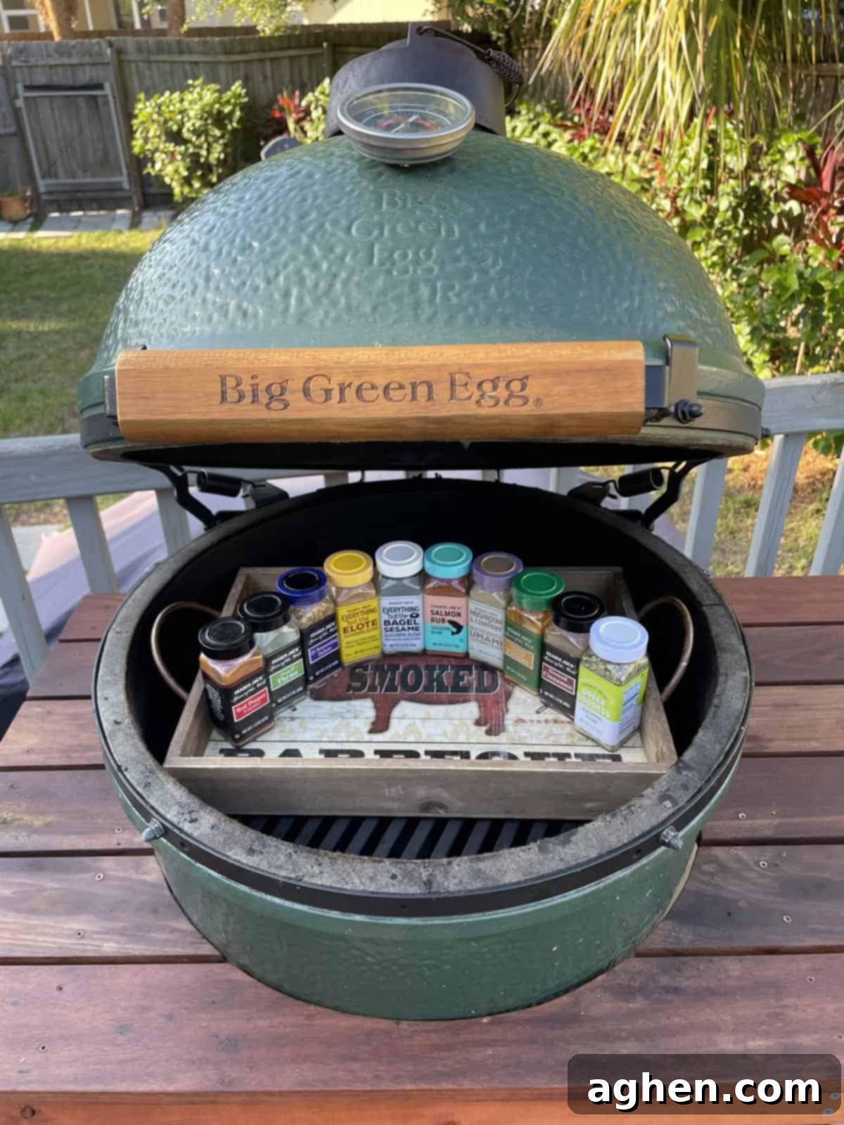 Before The Flame: Essential Seasonings For Your Big Green Egg 3 A selection of Trader Joe's products and seasoning jars