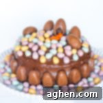 Springtime Candy Delight 9 Easter Candy Cake