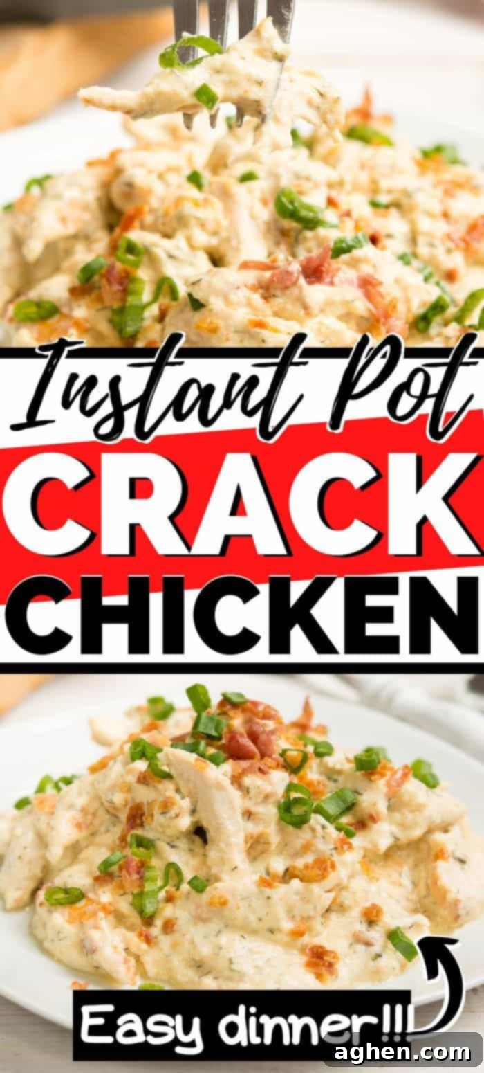 Instant Pot Crack Chicken