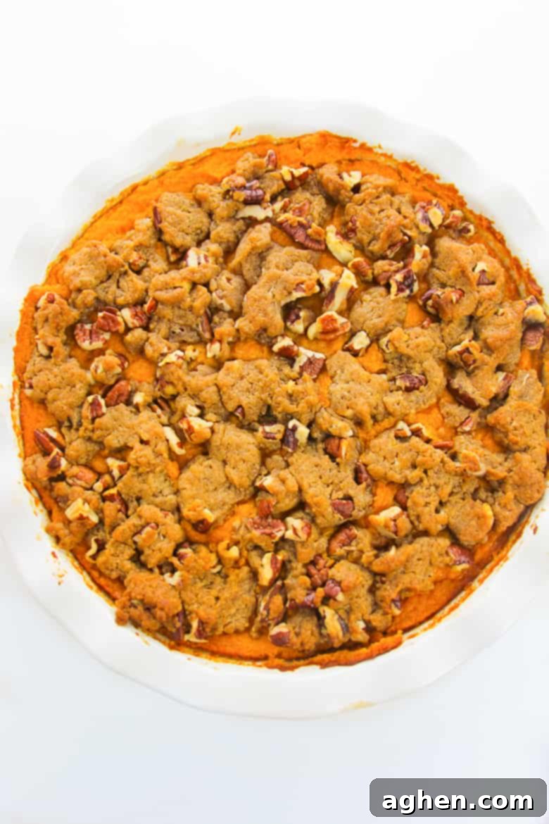 baked sweet potato casserole