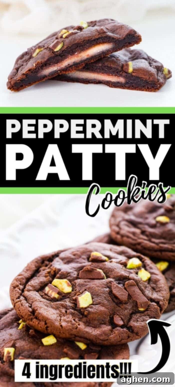 Peppermint Patty Cookies